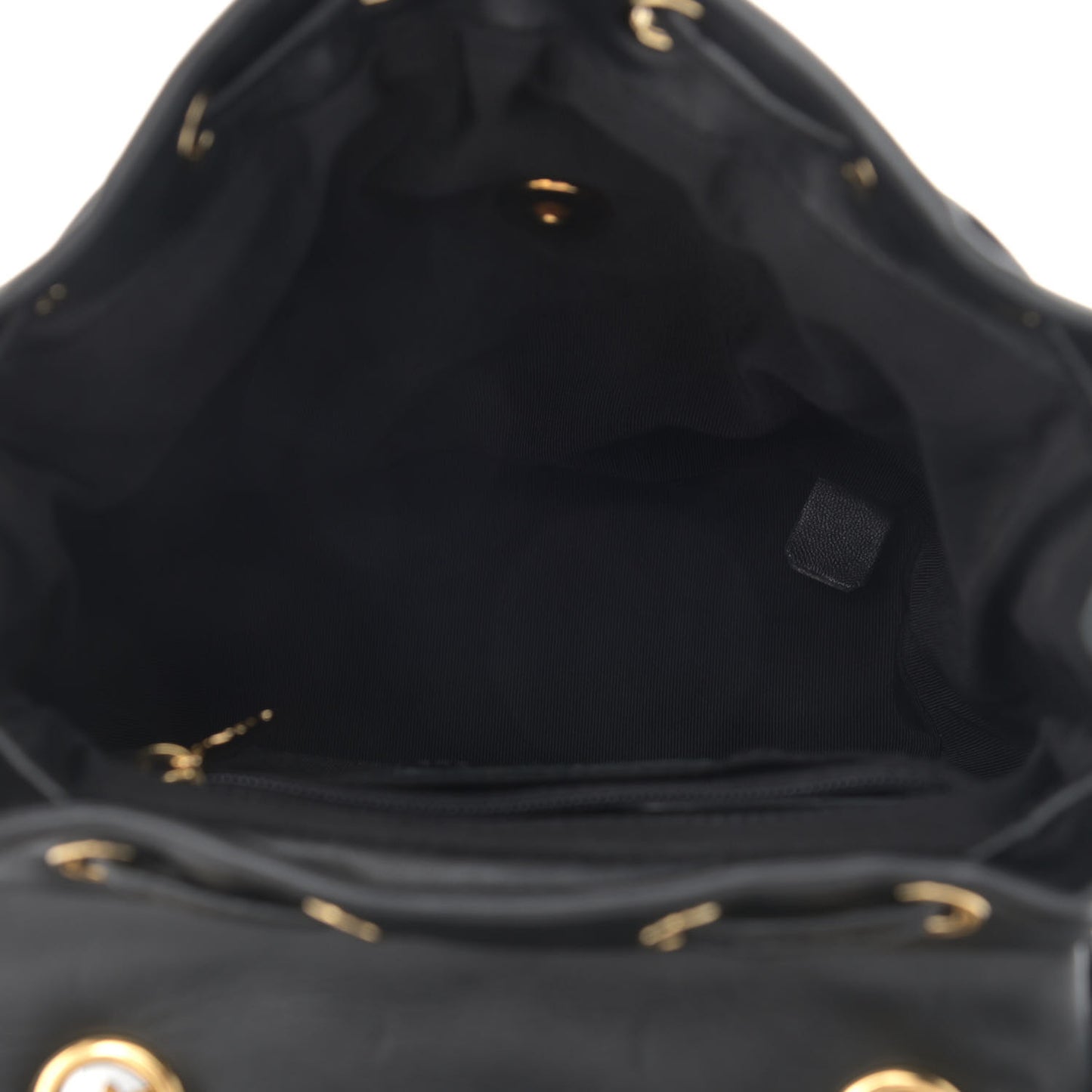 Lambskin Quilted Mini Urban Spirit Backpack Black