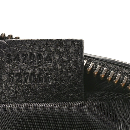 Gucci Pebbled Calfskin Mini Soho Disco Bag Black 7 of 9