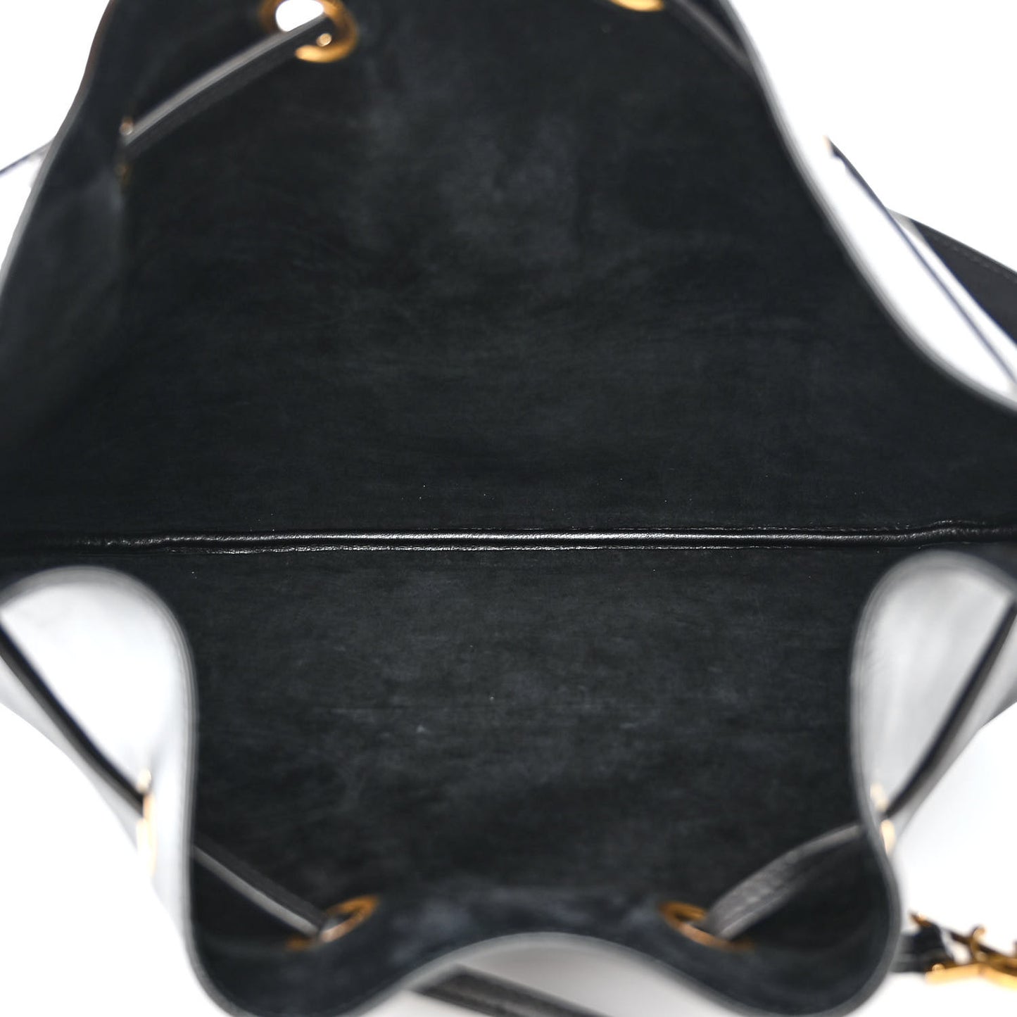 Smooth Calfskin Paris VII Large Flat Hobo Black
