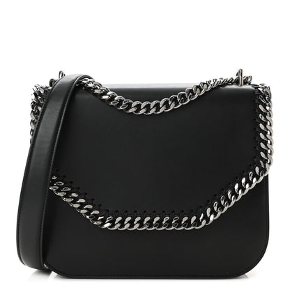 Stella McCartney Eco Alter Nappa Medium Falabella Box Shoulder Bag Black 1 of 9