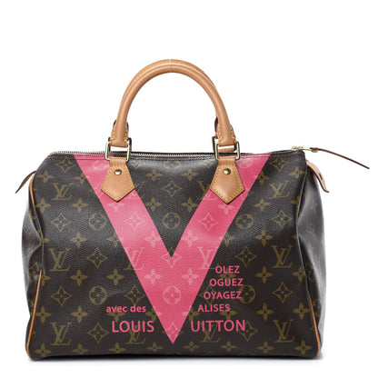 Louis Vuitton Monogram Speedy 30 V Grenade 1 of 9
