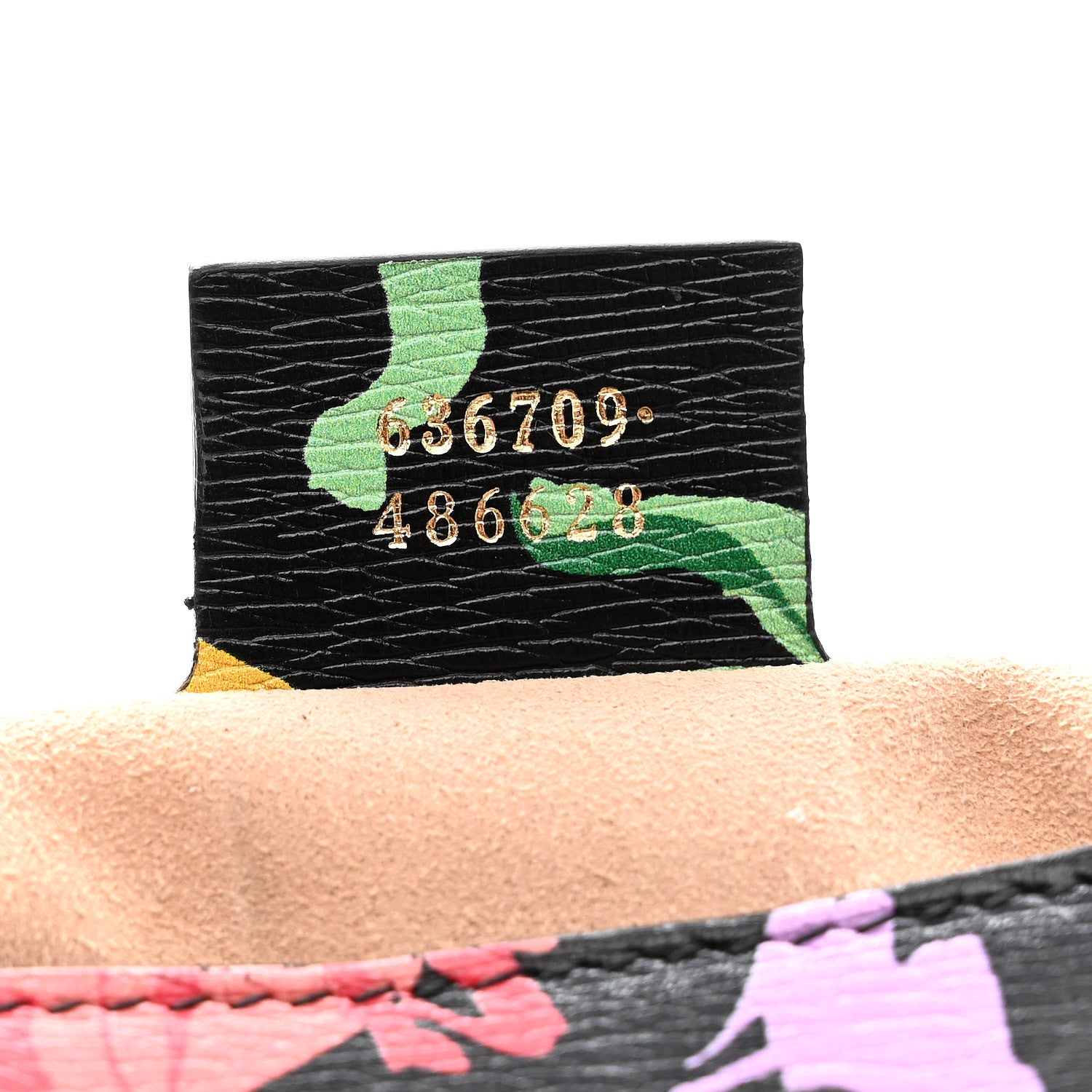 Gucci X KEN SCOTT New Shangai Calfskin Jenny Floral Print Small Jackie 1961 Hobo Black Pink 7 of 10