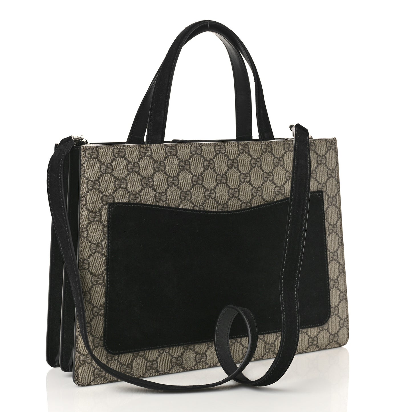 GG Supreme Monogram Dionysus Tote Beige Black