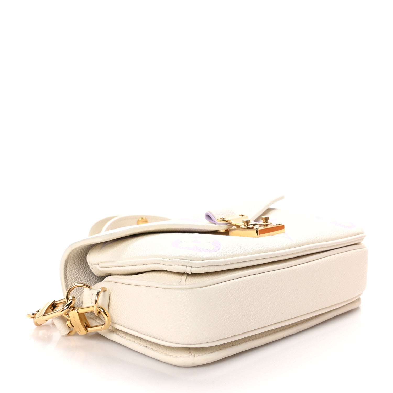Louis Vuitton Empreinte Monogram Giant Pochette Metis East West Latte Bubble Tea 4 of 11