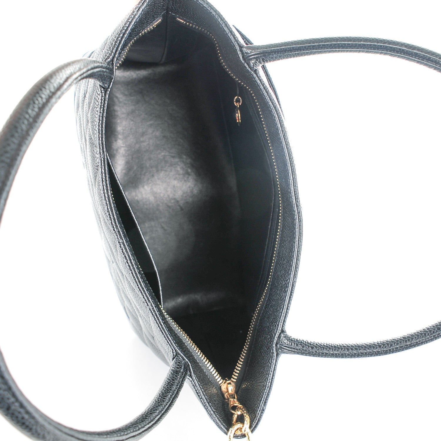 Chanel Caviar Quilted Medallion Tote Black 5 of 7