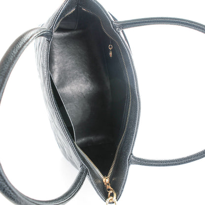 Chanel Caviar Quilted Medallion Tote Black 5 of 7