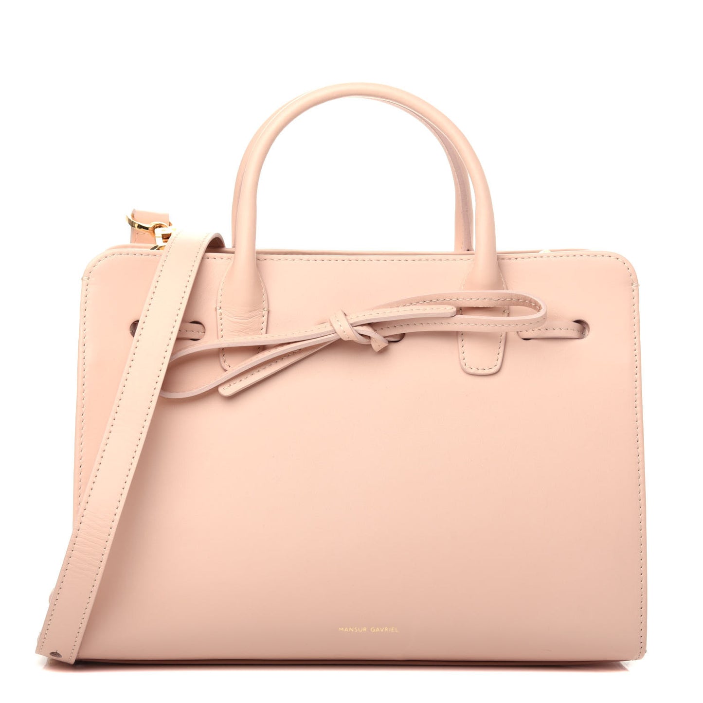 Calfskin Mini Sun Bag Rosa
