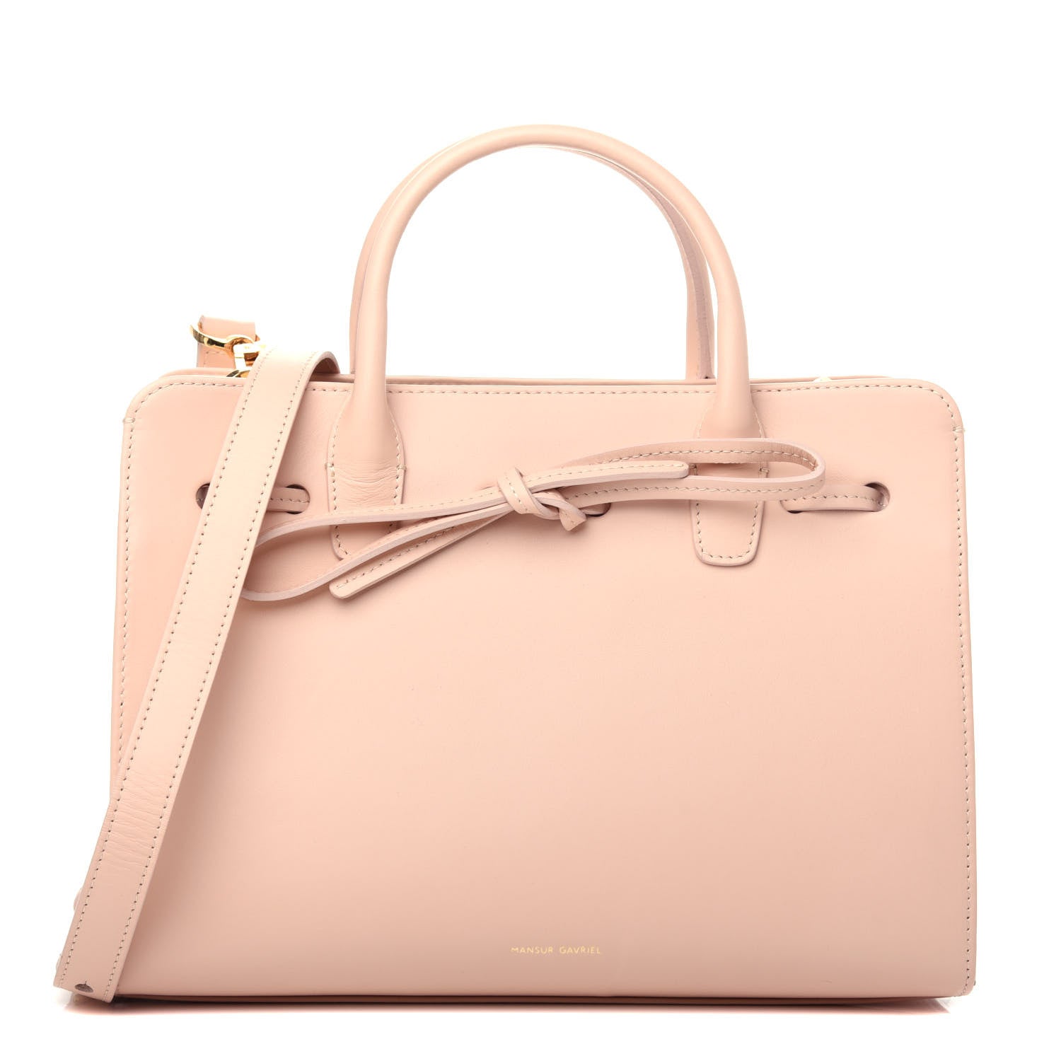 Mansur Gavriel Calfskin Mini Sun Bag Rosa 1 of 9