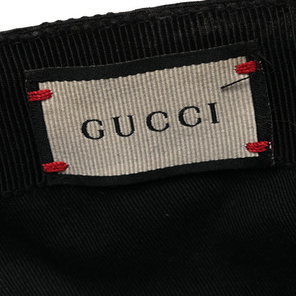 Gucci Monogram Web Baseball Hat M Black 8 of 12