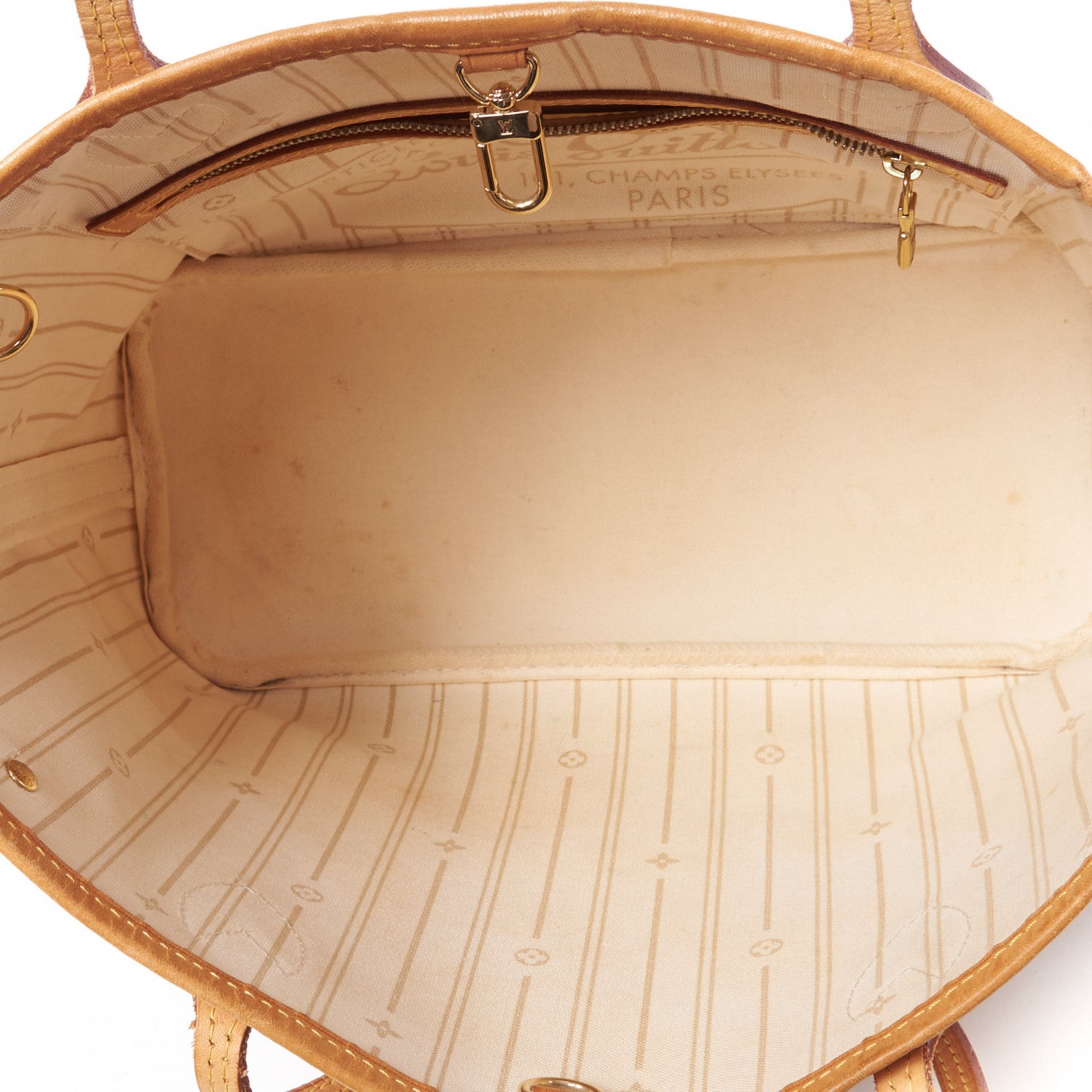 Louis Vuitton Damier Azur Neverfull PM 4 of 12