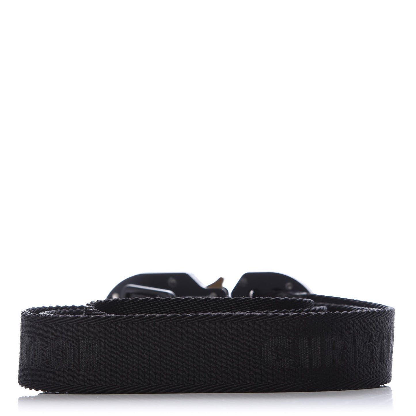 Jacquard Nylon Aluminum 25mm CD Belt 100 Black