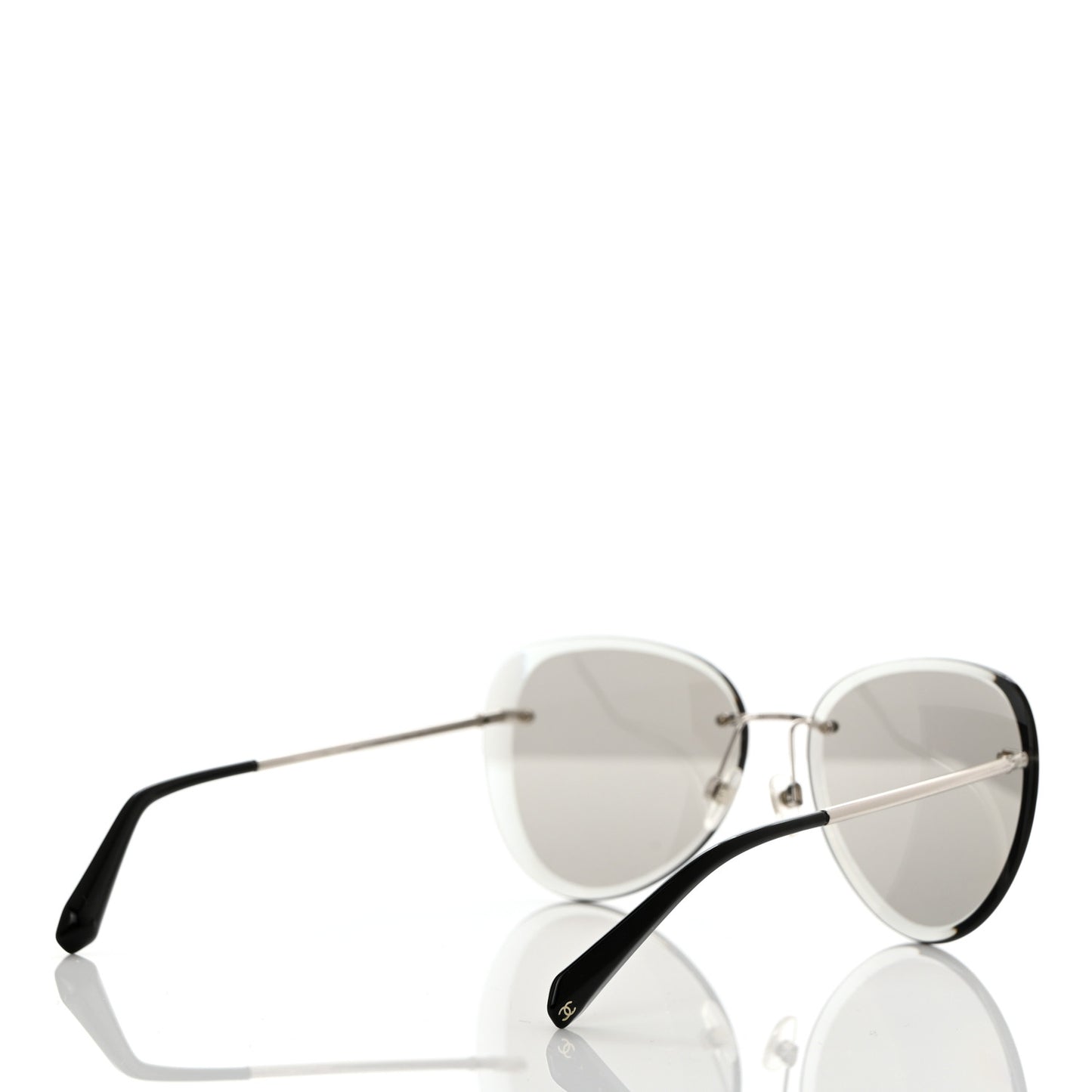 Metal Pilot Sunglasses 4239 Silver