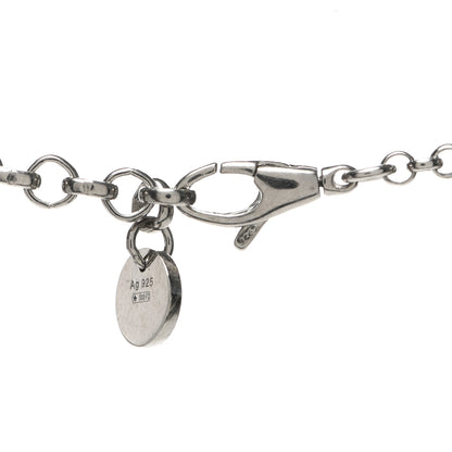 Gucci Sterling Silver Interlocking G Pendant Necklace 4 of 5