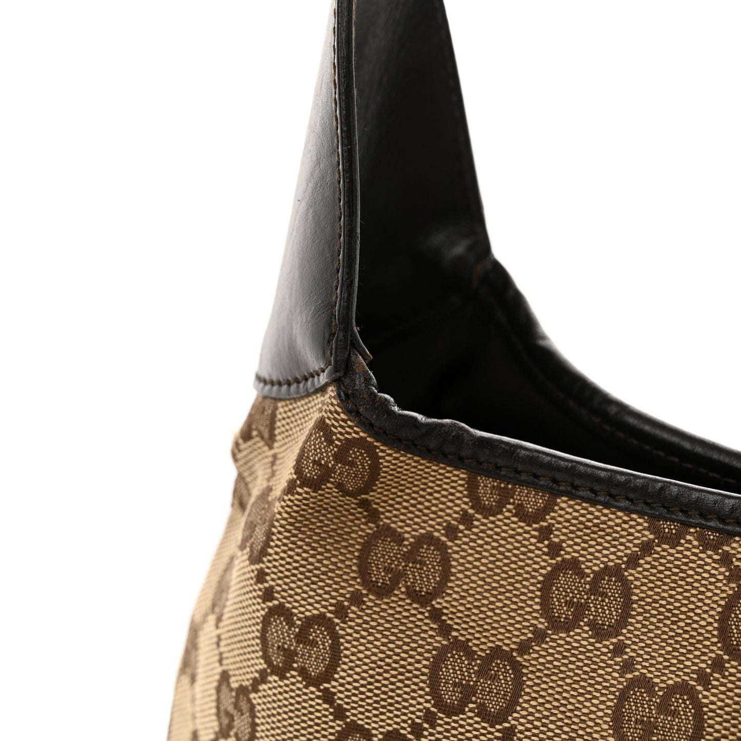 Monogram Web Jackie O Hobo Dark Brown