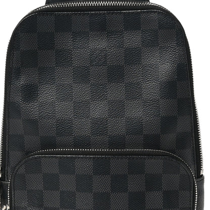 Louis Vuitton Damier Graphite Avenue Sling Backpack 7 of 9