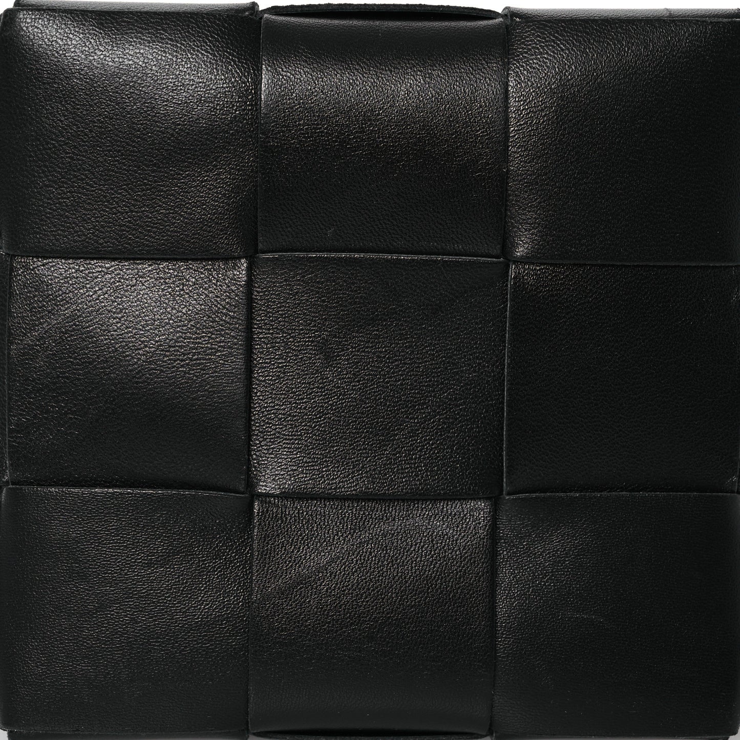 Nappa Maxi Intrecciato Small Cassette Bucket Bag Black