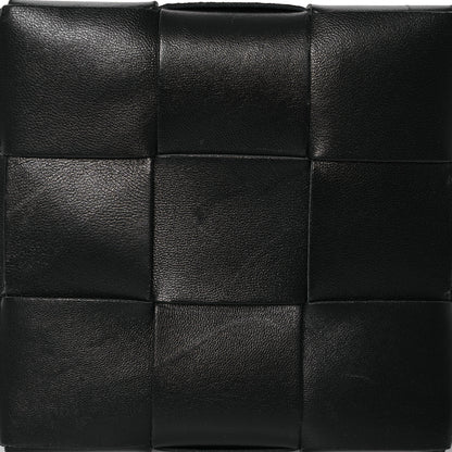 Bottega Veneta Nappa Maxi Intrecciato Small Cassette Bucket Bag Black 9 of 11