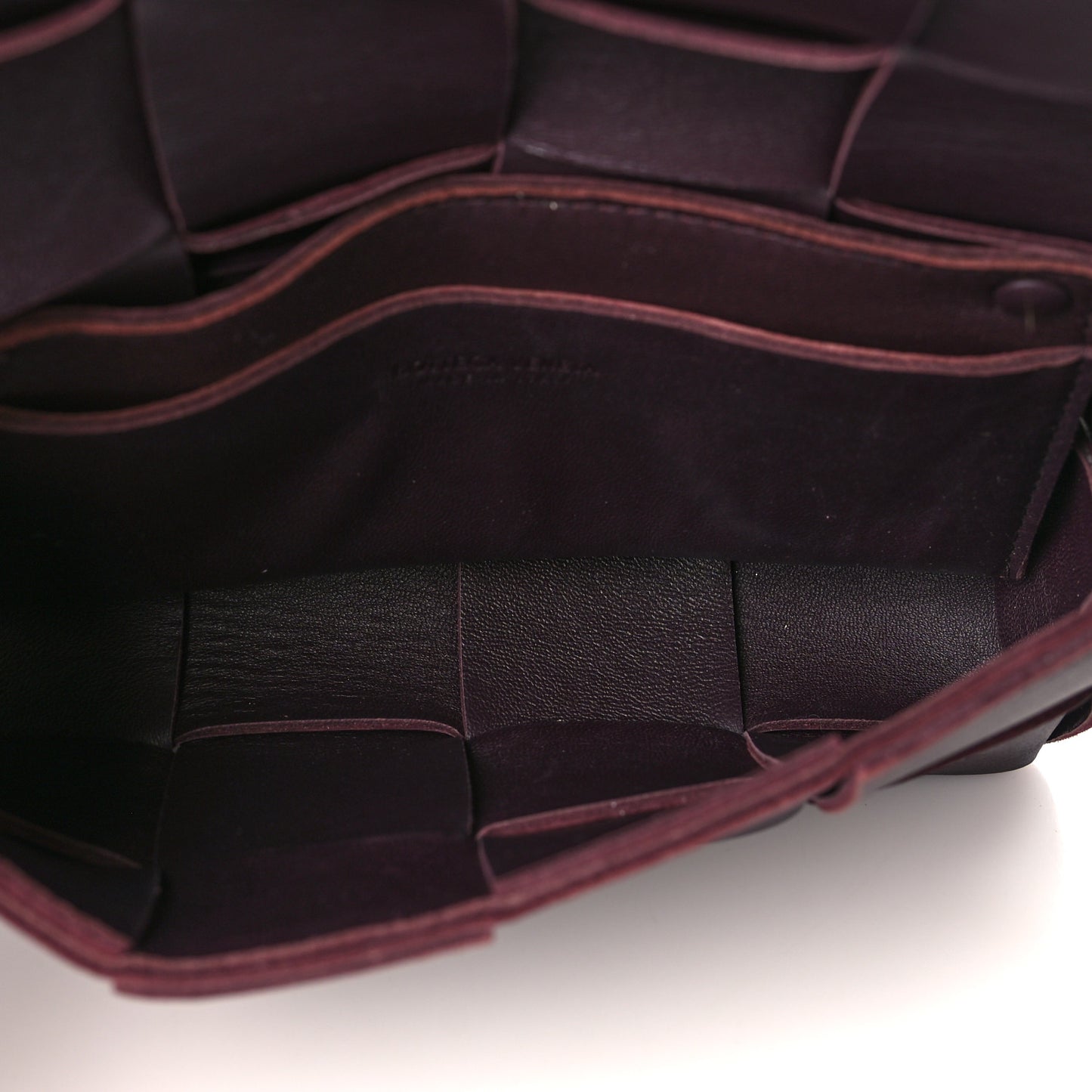 Nappa Maxi Intreccio The Belt Cassette Bag Grape