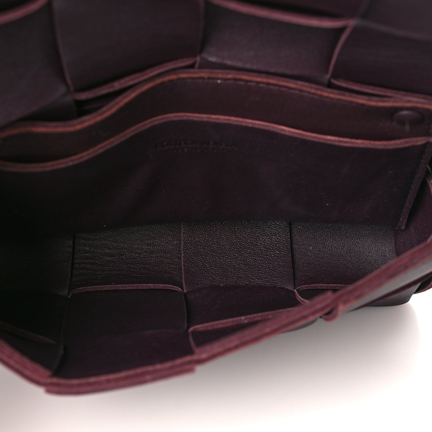 Bottega Veneta Nappa Maxi Intreccio The Belt Cassette Bag Grape 5 of 8