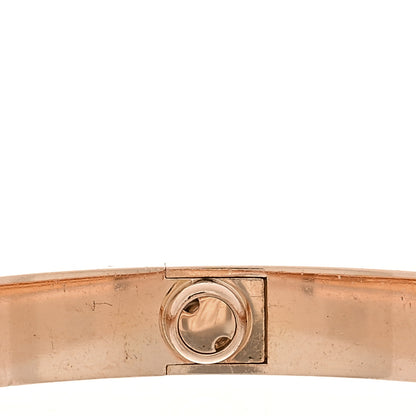 Cartier 18K Pink Gold LOVE Bracelet 17 6 of 8
