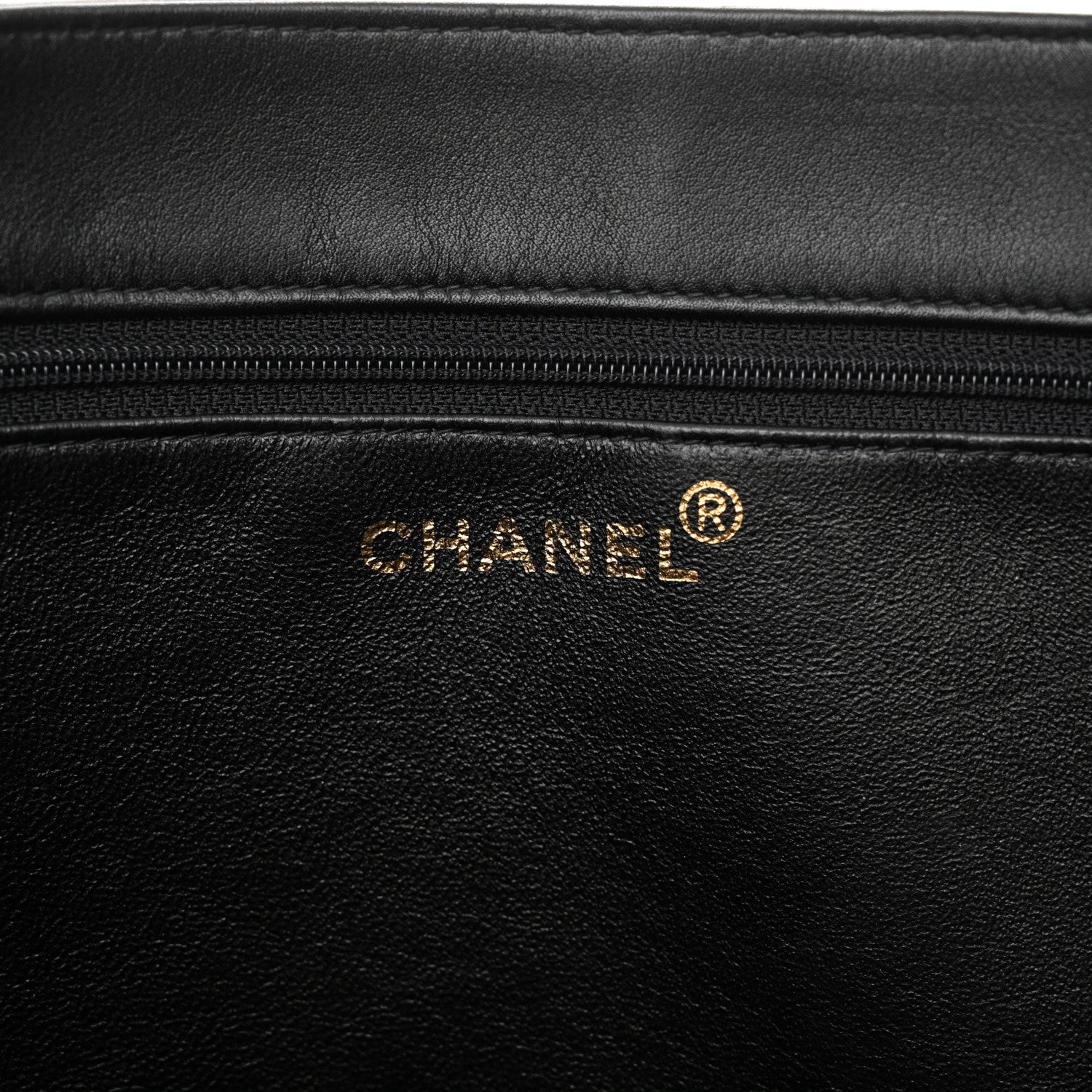 Chanel Lambskin CC Tote Black 6 of 15