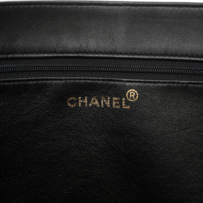 Chanel Lambskin CC Tote Black 6 of 15