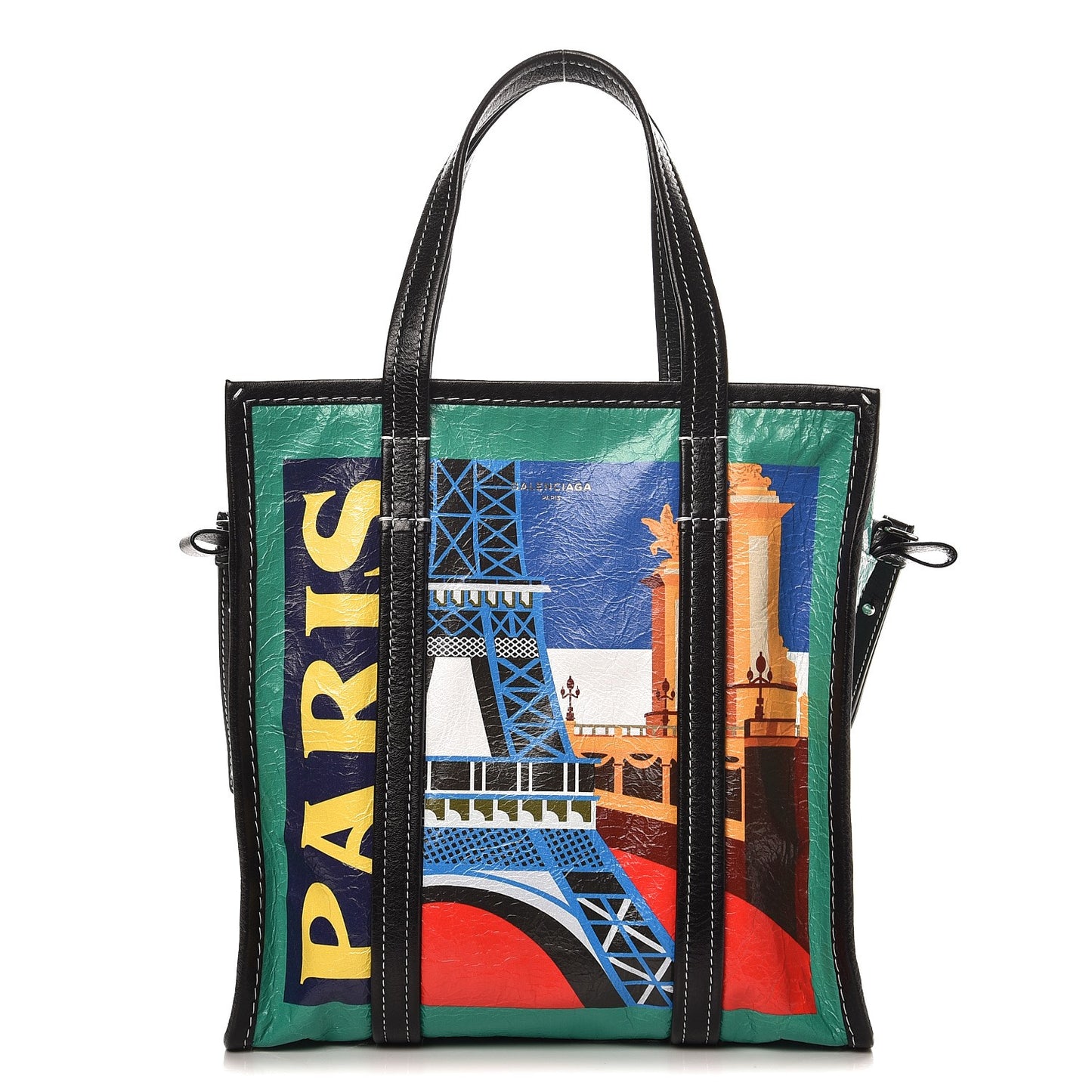 Agneau Arena Paris Print S Bazar Shopper Tote