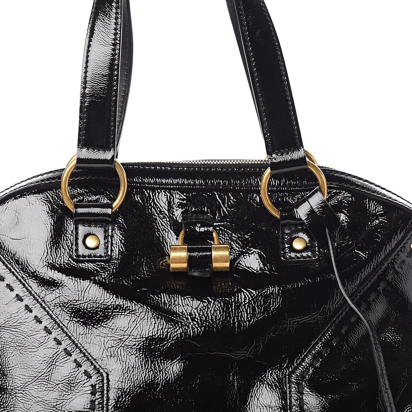 Patent Oversized Muse Black