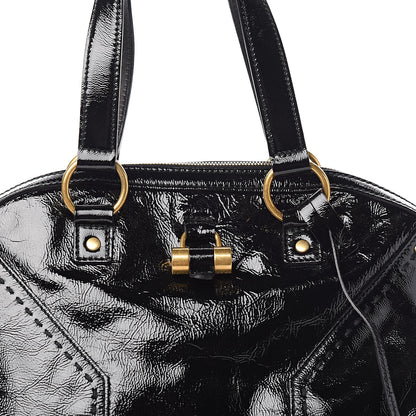 Saint Laurent Patent Oversized Muse Black 10 of 10
