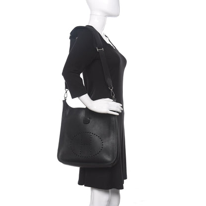 Hermes Epsom Evelyne III GM Black 2 of 14