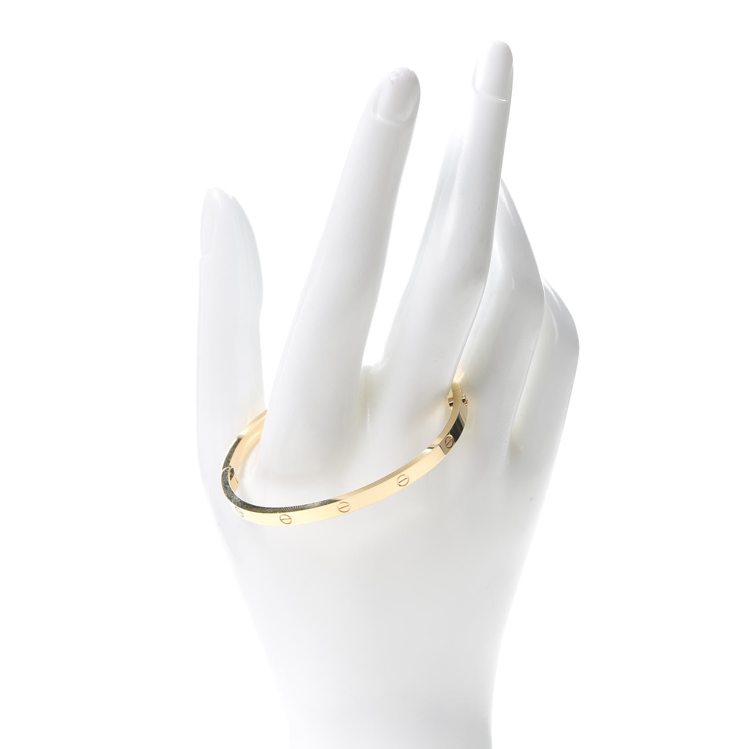 Cartier 18K Yellow Gold Small LOVE Bracelet 16 2 of 6