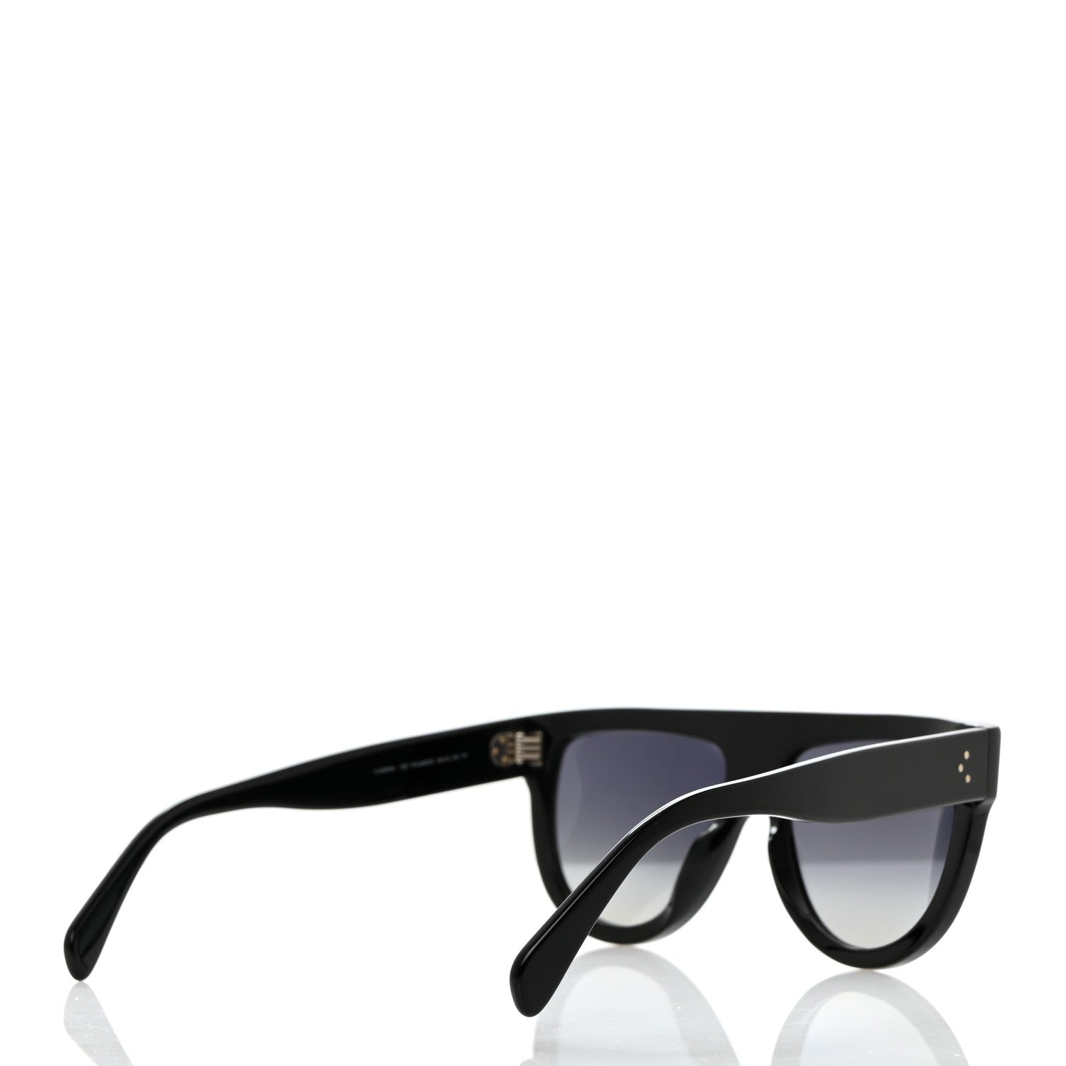 Celine Polarized Sunglasses CL4001IN Black 4 of 7