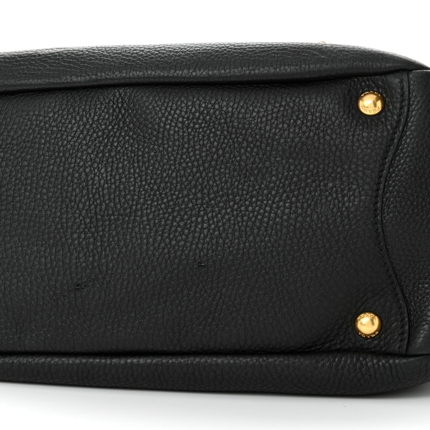 Prada Vitello Daino Side Pocket Hobo Black 11 of 11