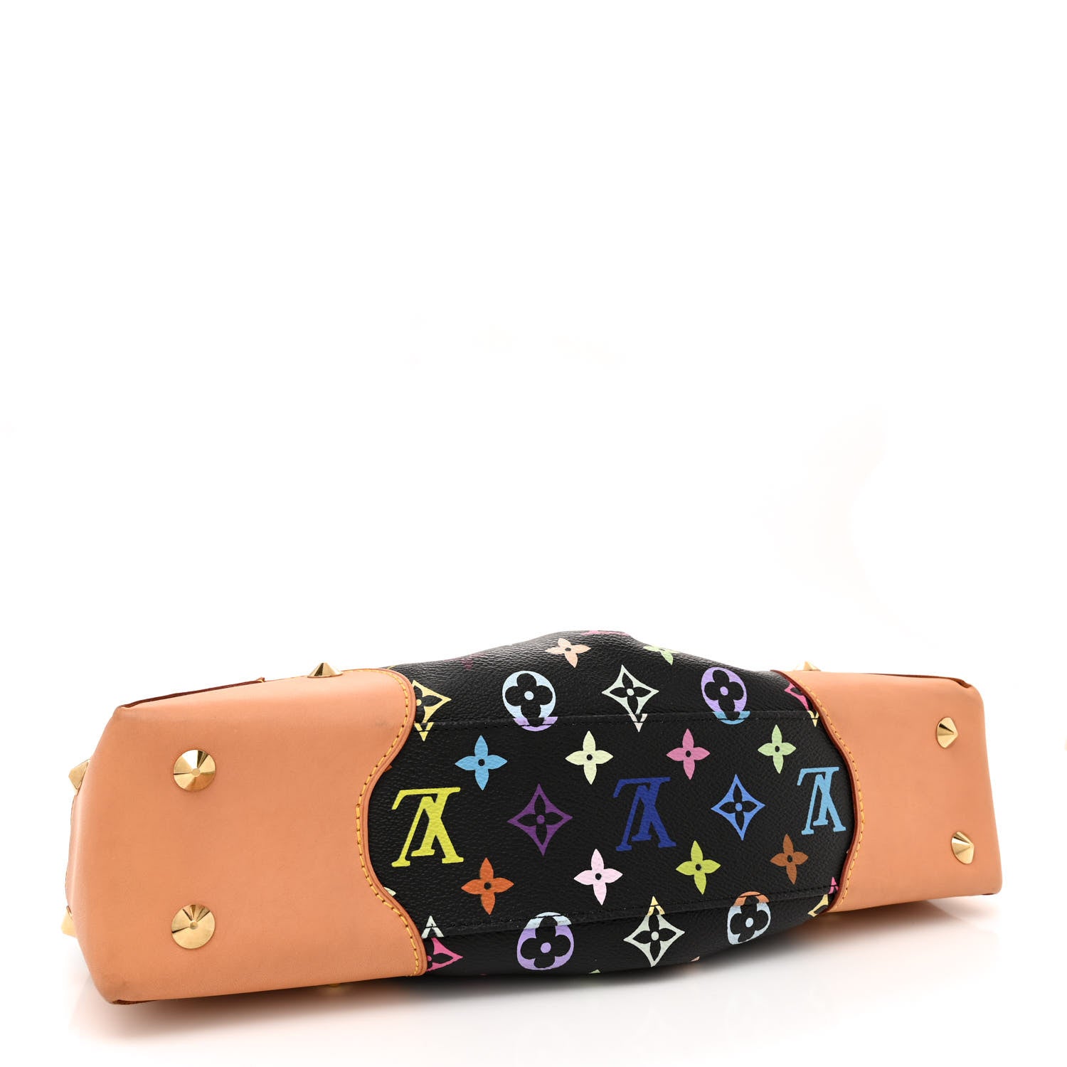 Louis Vuitton Monogram Multicolor Judy MM Black 4 of 12