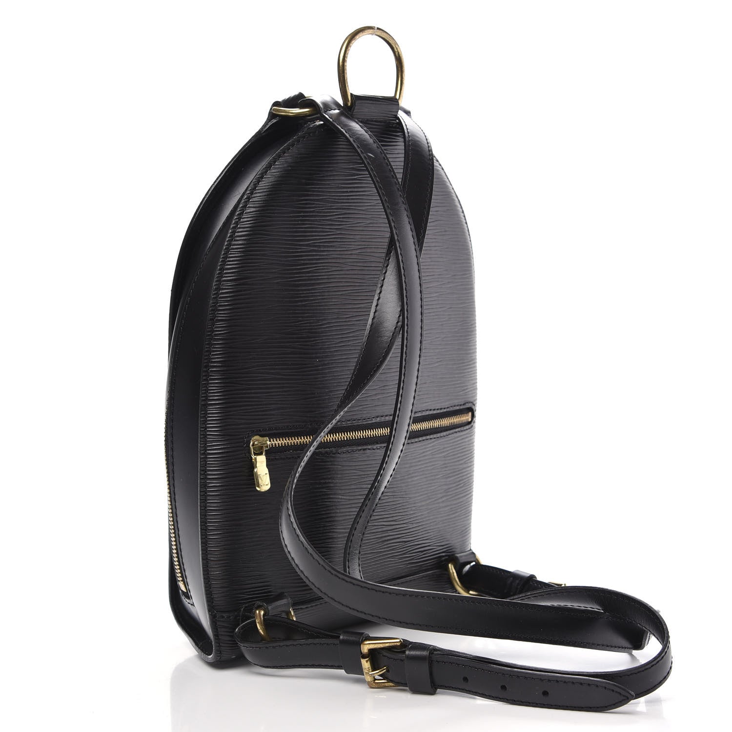 Louis Vuitton Epi Mabillon Backpack Black 2 of 11