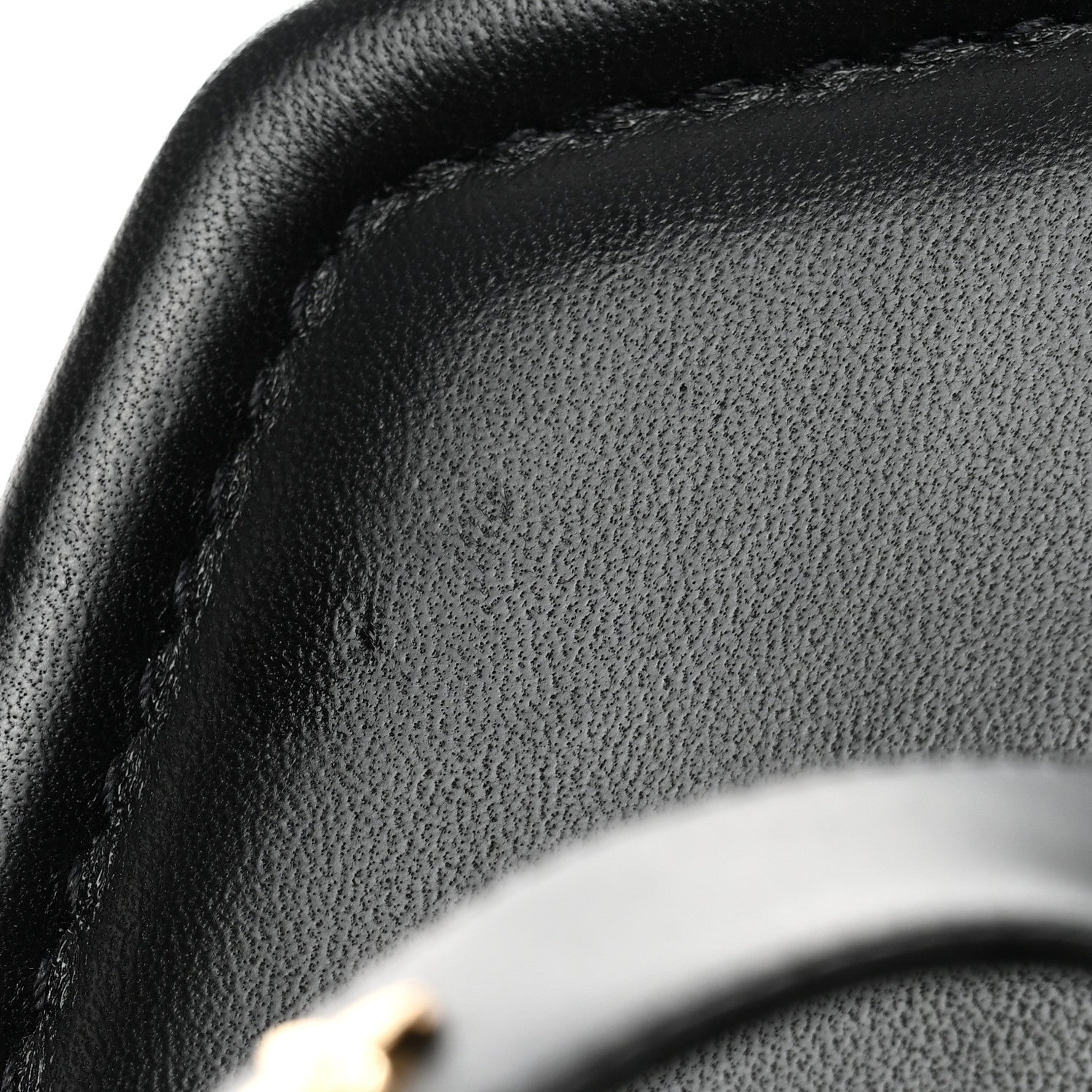 Louis Vuitton Calfskin Signature Thong Sandal 36.5 Black 11 of 11