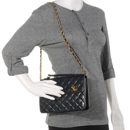 Chanel Lambskin Small CC Flap Black 2 of 7
