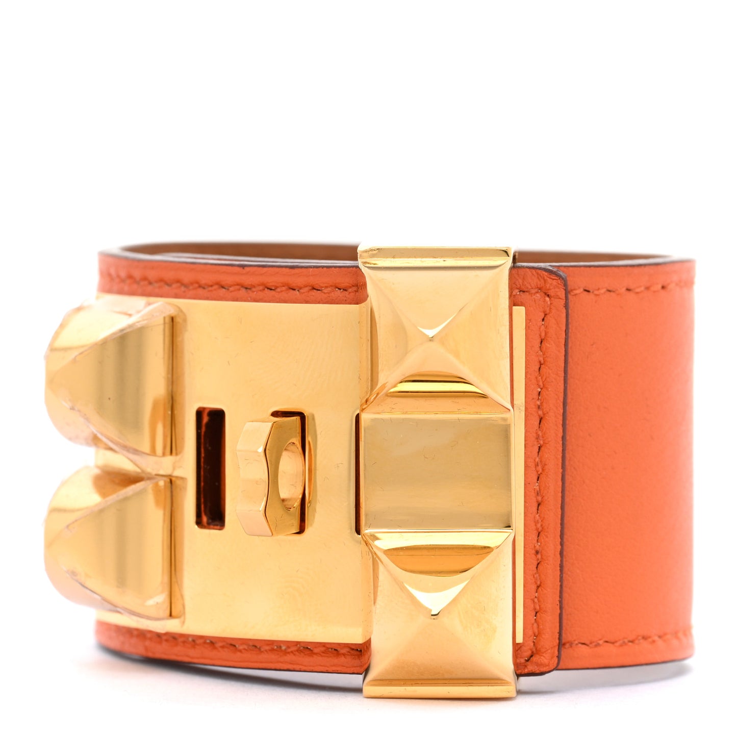 Epsom Collier de Chien CDC Bracelet S Orange