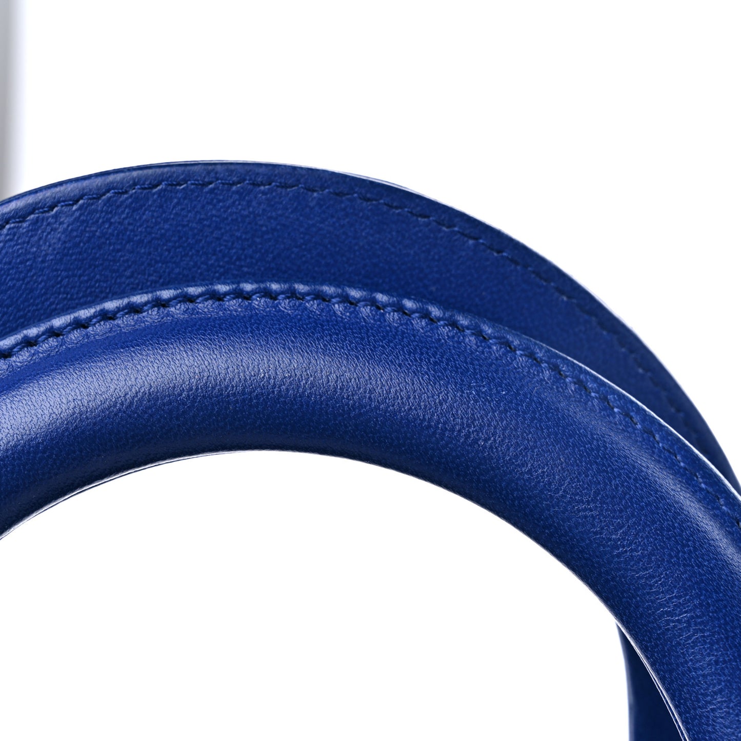 Lambskin Cannage Large Lady Dior Blue