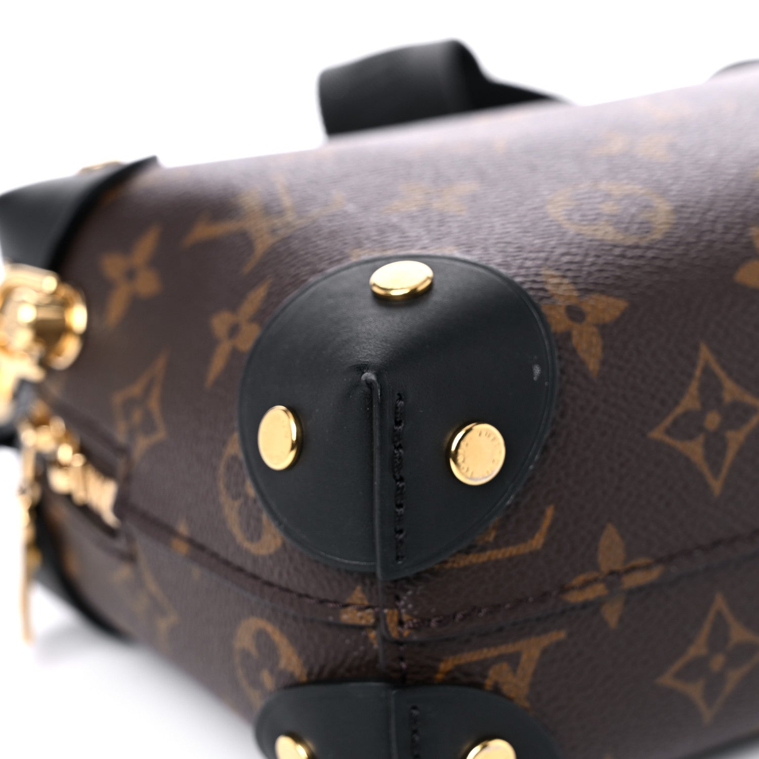 Louis Vuitton Monogram Petite Malle Souple Black 7 of 13