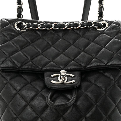 Chanel Lambskin Quilted Small Urban Spirit Backpack Black 8 of 15