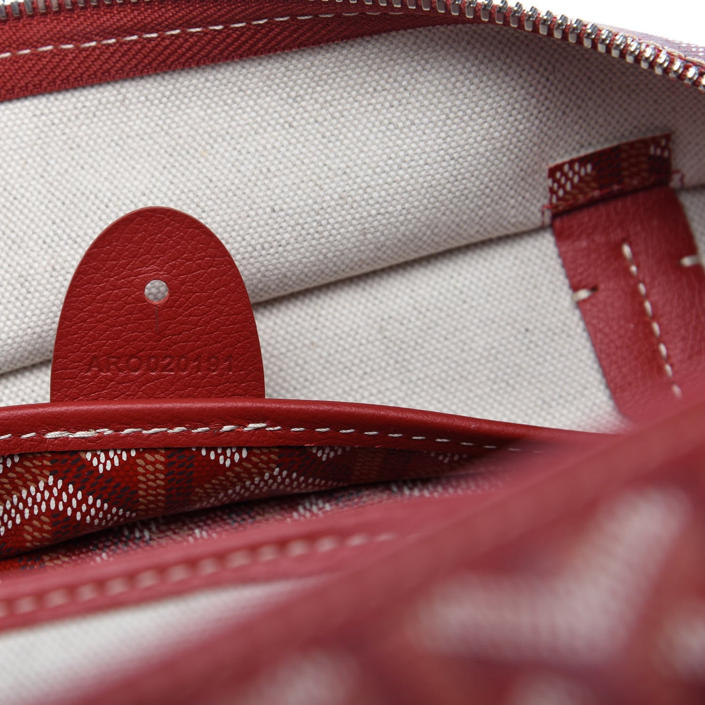 Goyardine Artois MM Red