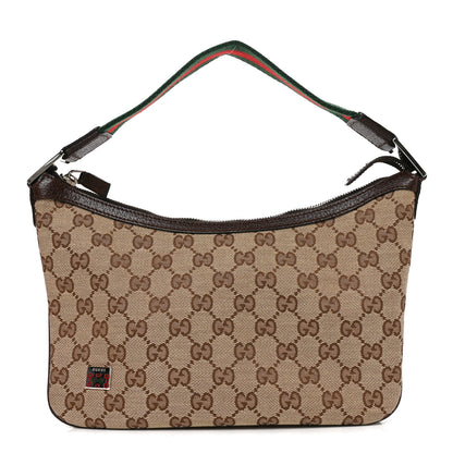 Gucci Monogram Medium Pop Hobo Dark Brown 1 of 9