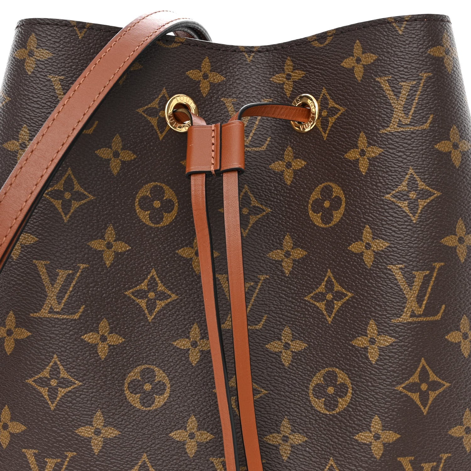 Louis Vuitton Monogram Neonoe MM Caramel 7 of 9