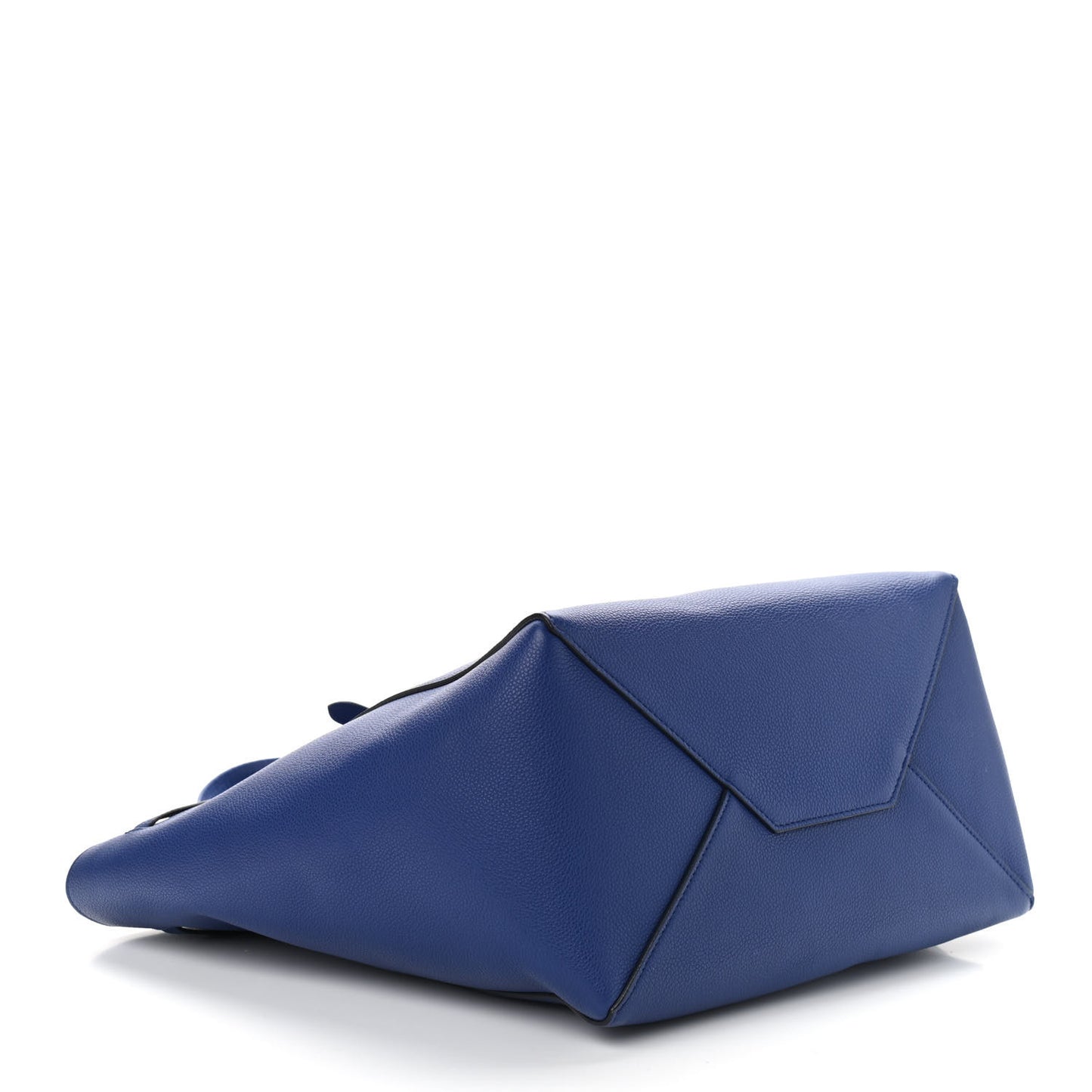 Soft Grained Calfskin Small Belt Cabas Phantom Indigo