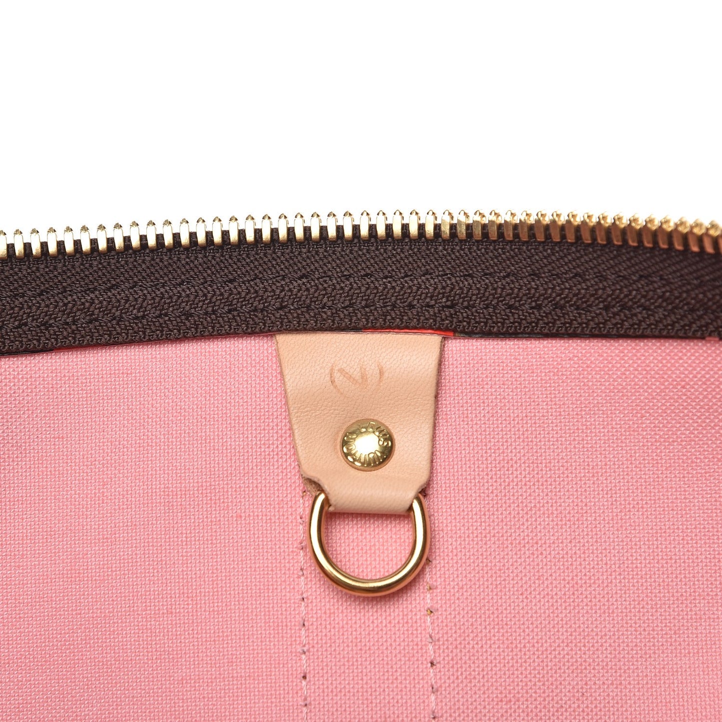 Monogram Jungle Dots Keepall Bandouliere 50 Sugar Pink Poppy