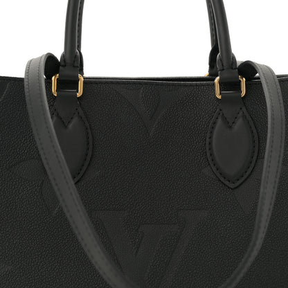 Louis Vuitton Empreinte Monogram Giant OnTheGo MM Black 8 of 10
