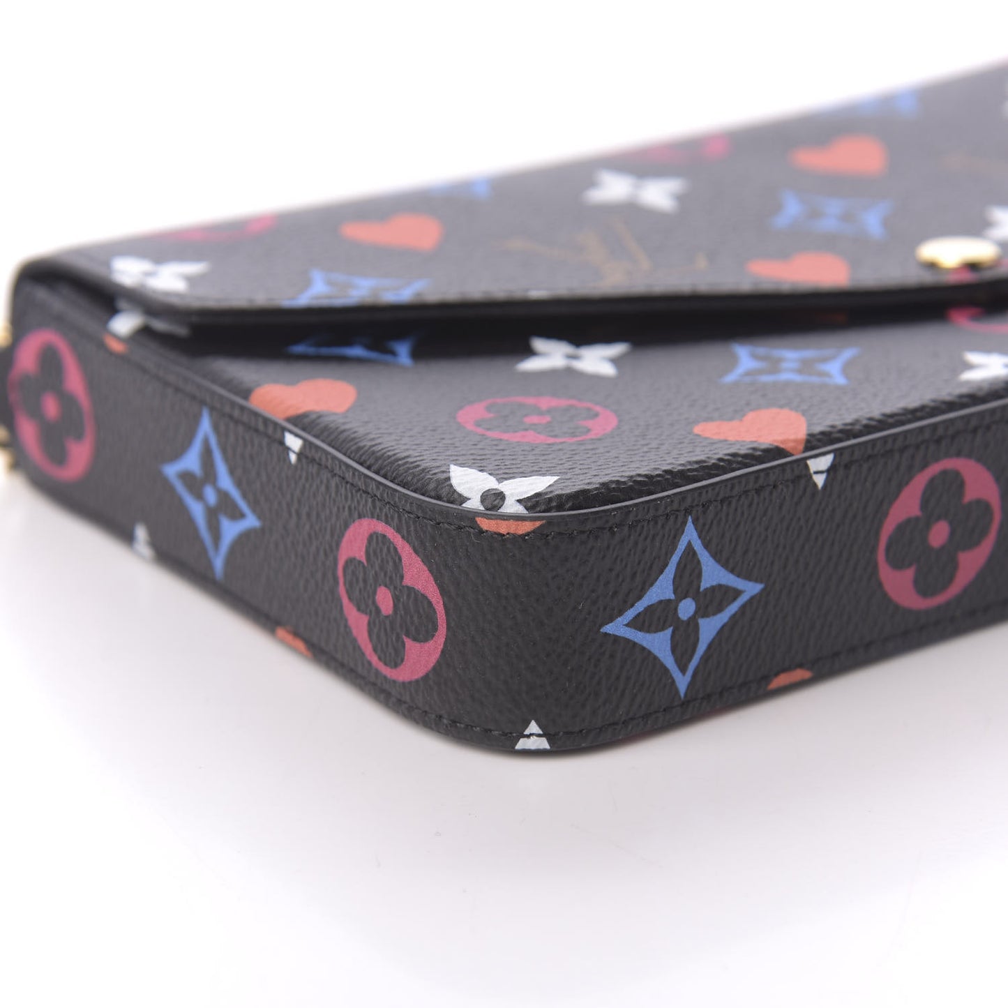 Game On Felicie Chain Wallet Black