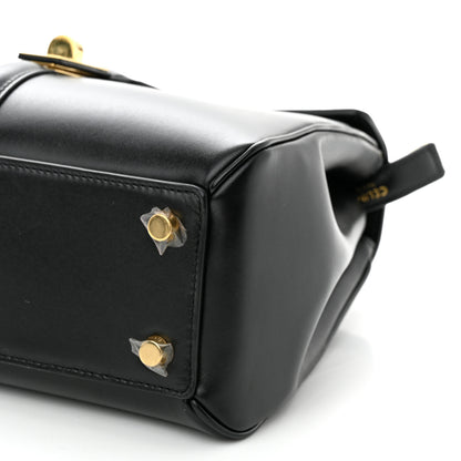 Celine Satinated Calfskin Small 16 Top Handle Bag Black 11 of 11