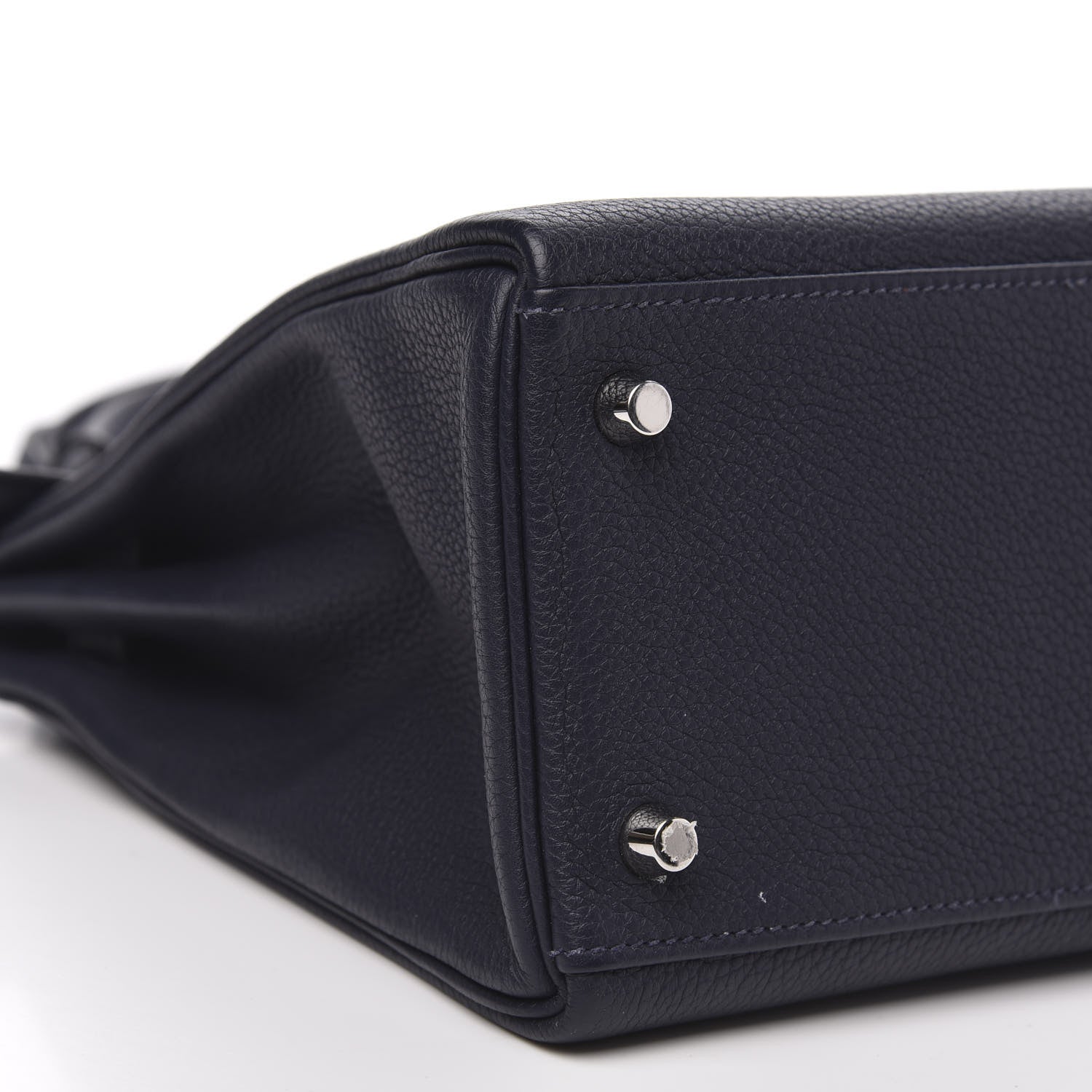 Hermes Togo Kelly Retourne 28 Bleu Nuit 8 of 10